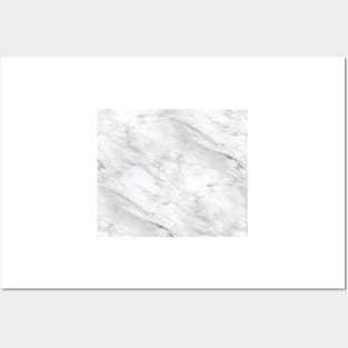 Marchionne Bianco marble Posters and Art